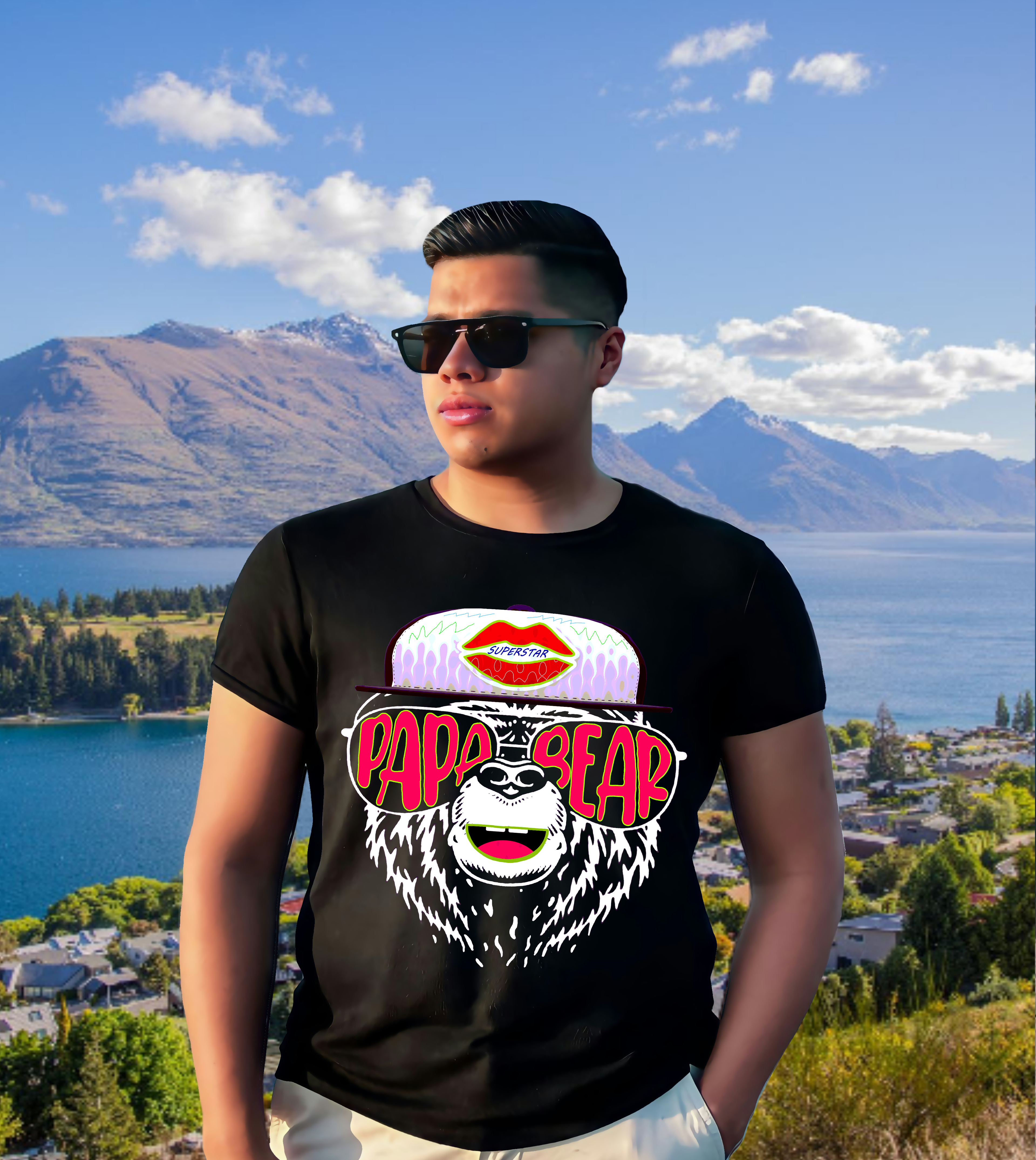 Papa Bear T-Shirt – Cooles Statement für starke Persönlichkeiten